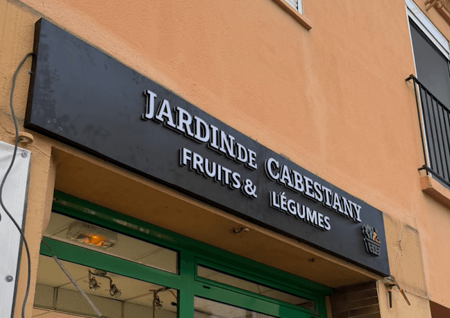 Lettres en relief